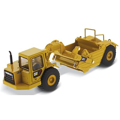 Miniatura Tratot Wheel Scraper Caterpillar 611 1/64