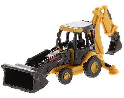 Miniatura Escavadeira 1/64 Caterpillar 420E Diecast Masters