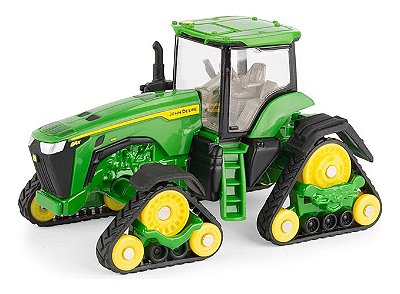 Miniatura Trator John Deere De Esteira 8RX 410 1/64