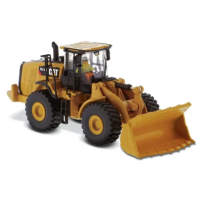 MINIATURA RETRO ESCAVADEIRA CATERPILLAR 972M ESCALA 1/87