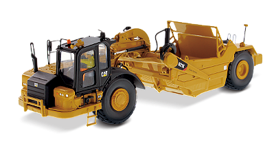 MINIATURA CATERPILLAR TRATOR SCRAPER 621K ESCALA 1/50
