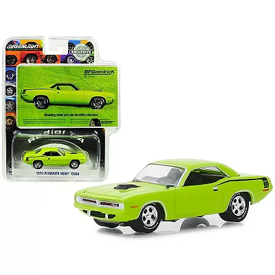 Miniatura Plymouth HEMI Cuda 1970 Greenlight 1/64