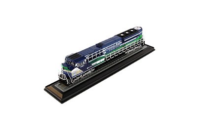 Miniatura Trem Locomotiva Caterpillar SD70 ACE-T4 1/87 Diecast Masters