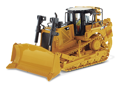 Miniatura Trator De Esteira Caterpillar D8T 1/50 Diecast Masters