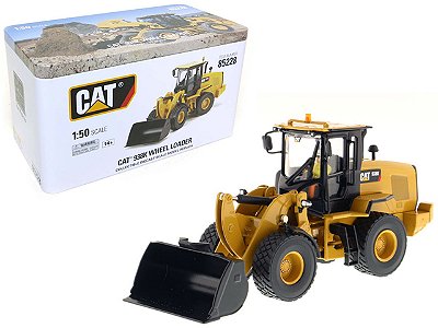 Miniatura Retroescavadeira Caterpillar 938K 1/50 Diecast Masters