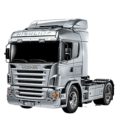 Caminhão RC Tamiya Scania R470 Highline 1/14 Silver Edition