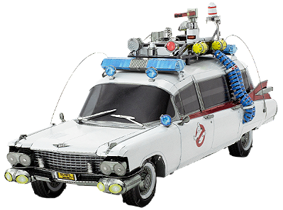Miniatura de Montal Ghostbusters Ecto 1 Metal Earth (ICX230)