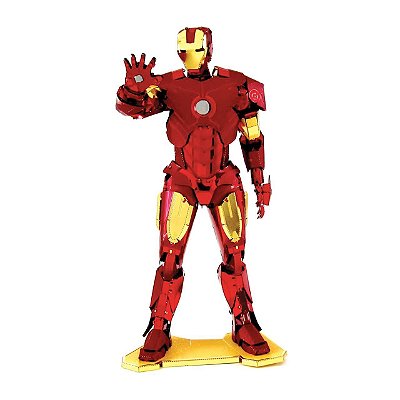 Miniatura De Montar Metal Earth Marvel Avengers Iron Man MMS322