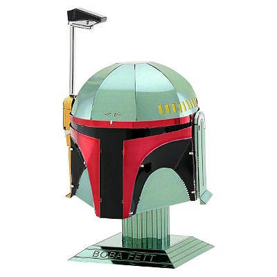 Miniatura De Montar Metal Earth Star Wars Boba Fett Helmet MMS315