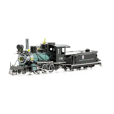 Miniatura De Montar Metal Earth Wild West 2-6-0 Locomotiva MMS190