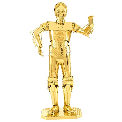 Miniatura De Montar Metal Earth Star Wars C-3PO MMS270