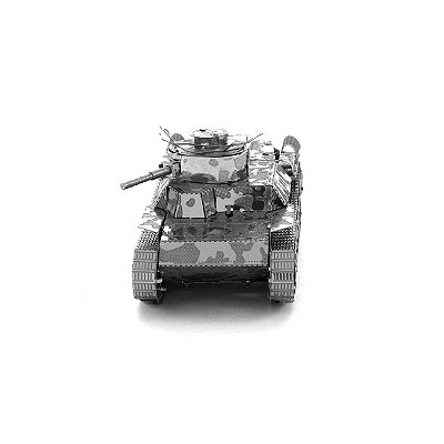 Miniatura De Montar Metal Earth Tanque De Guerra Chi Ha MMS202