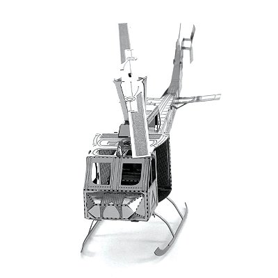 Miniatura De Montar Helicopetero Bell UH-1 Huey Metal Earth MMS011