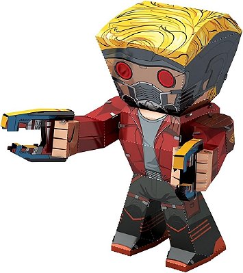 Miniatura De Montar Marvel Guardiões da Gláxias Senhor das Estrelas Metal Earth MEM007