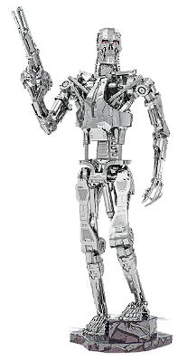 MINIATURA DE MONTAR METAL THE TERMINATOR T-800 ENDOSKELETON