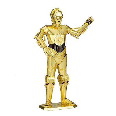 Miniatura De Montar Metal Earth Iconx Star Wars C-3PO MMS270
