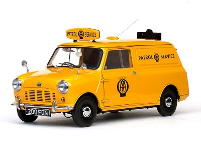 Miniatura Sun Star Austin Mini Van Patrol Service 1963 1/12