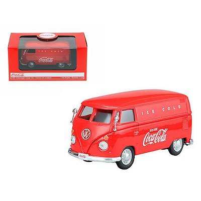 Miniatura Volkswagen Kombi 1962 Coca Cola 1/43 Motor City