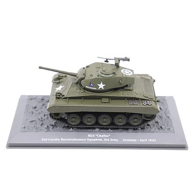 Tanque De Guerra M24 Chefee Light 2ND Alemanha Cavalry Reconnaissance Squadron 1945 1/43 Motor City