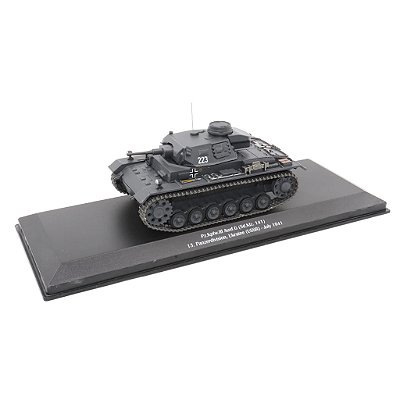 Tanque De Guerra Panzerkampfwagen AUSF.G III 13 Divisão Panzer Ucrânia (ussr) 1941 Motor City Classics 1/43
