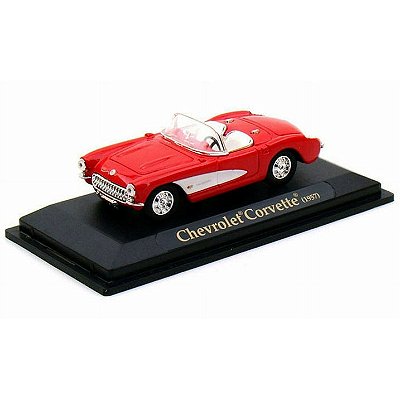Miniatura Chevrolet Corvette 1957 Escala 1/43 Lucky Models