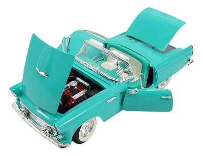 Miniatura Thunderbird 1955 Escala 1/18 Detalhado Lucky Model
