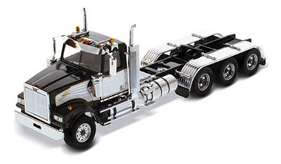 Miniatura Caminhão Western Star 4900 SF Day Cab Tridem 1/50 Diecast Masters