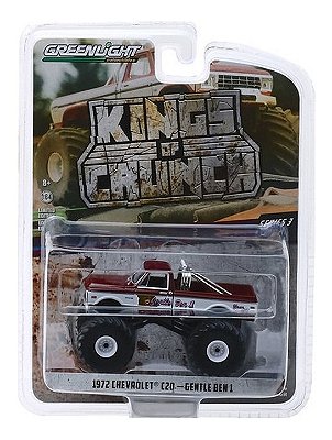Miniatura Chevrolet C20 1972 Kings of Crunch 1/64 Greenlight