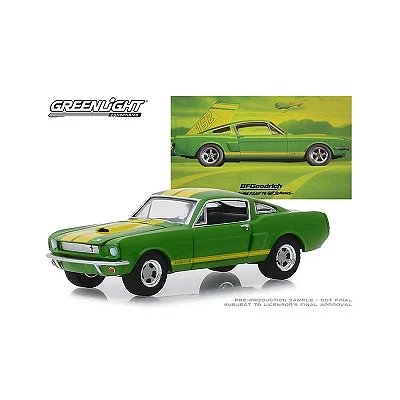 MINIATURA MUSTANG GT350 1966 BFGOODRICH GREENLIGHT 1/64