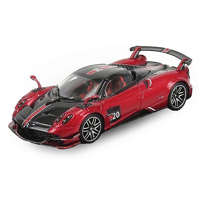 Miniatura Pagani Huayra BC Roadster Vermelho 1/64 LCD Models