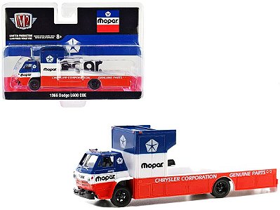 Miniatura Caminhão Dodge L600 CO 1966 Mopar 1:64 M2 Machines