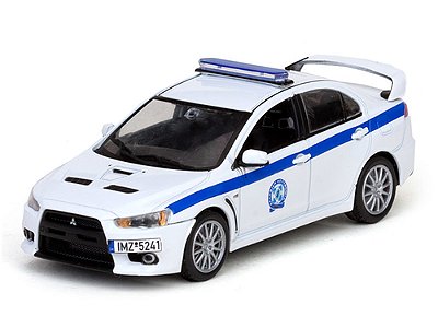 Miniatura Mitsubishi Lancer Polícia Cazaquistão 1/43 Vitesse