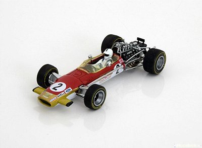 Miniatura Lotus 49B Richard Attwood GP Mônaco 1969 1/43 Vitesse