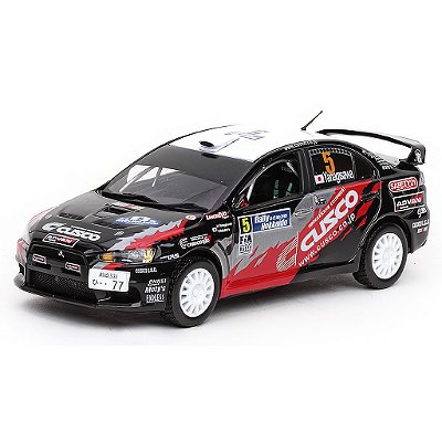 Miniatura Rally Mitsubishi Lancer Evo #5 H.Yanagisawa 1/43 Vitesse