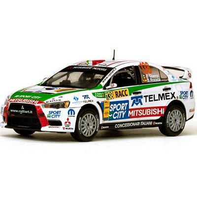 Miniatura Rally Mitsubishi Lancer Evo #138 B.GUERRA JR. 1/43 Vitesse