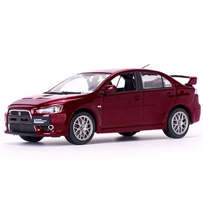 Miniatura Mitsubishi Lancer Evo XF Vermelho 1/43 Vitesse