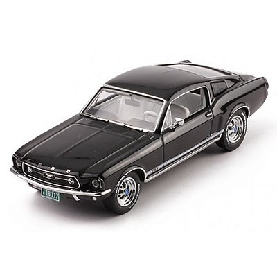 Miniatura Ford Mustang GT Fastback 1967 1/43 Premium X Muscle Car Clássico