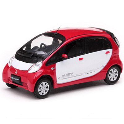 Miniatura Mitsubishi i-MiEV Electric Vehicle 1/43 Vitesse Vermelho