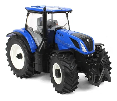 Miniatura Trator New Holland T7.300 Intelligence & MFD 1/32
