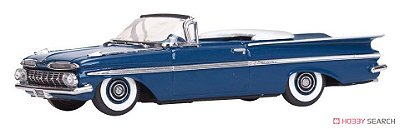 Miniatura Chevrolet Impala 1959 Harbor Blue Metallic 1/43 Vitesse Azul