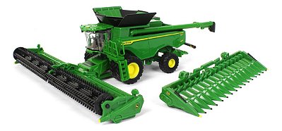 Miniatura Colheitadeira John Deere X9 1100 Combine Prestige Collection 1/64 ERTL Verde