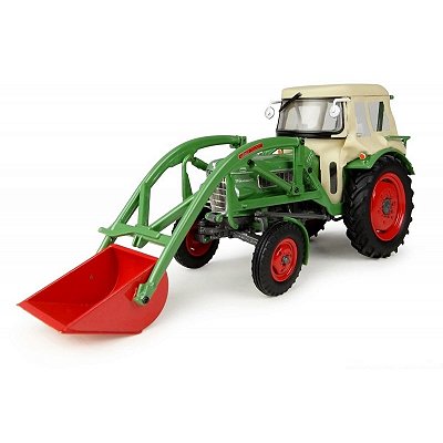 Miniatura Trator Agrícola Fendt Farmer 2 com Cabine 1/32 Universal Hobbies UH4946