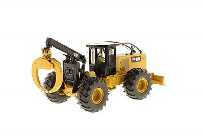 MINIATURA TRATOR CATERPILLAR SKIDDER FLORESTAL 555D 1/50