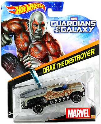 Miniatura Hot Wheels Marvel Guardians of the Galaxy Drax the Destroyer BDM71