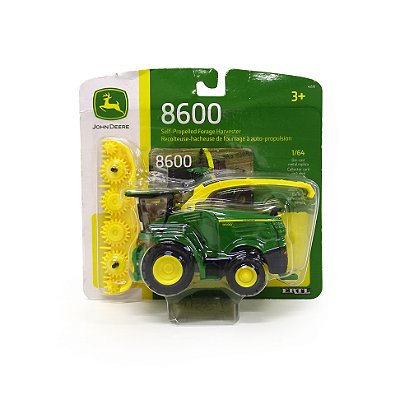 Miniatura Trator Forrageira John Deere 8600 1/64 Ertl Tomy