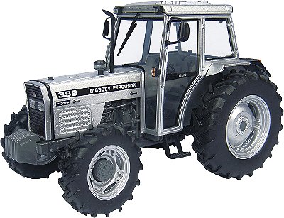 Miniatura Trator Massey Ferguson 399 Silver Edition 1/32 Universal Hobbies UH4878