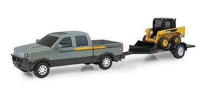Miniatura Caminhonete/skid Loader Ertl John Deere
