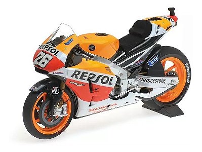 Miniatura MotoGP Honda RC213V Repsol Dani Pedrosa 2014 1/12 Minichamps