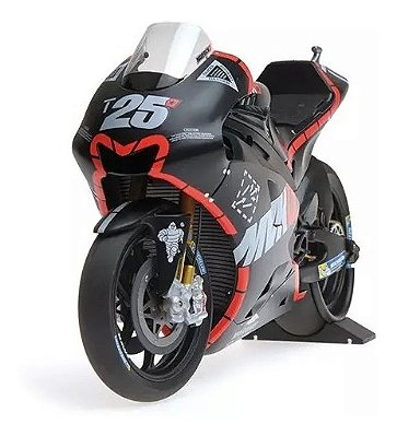 Miniatura MotoGP Yamaha YZR-M1 Movistar Maverick Viñales 2016 Test 1/12 Minichamps