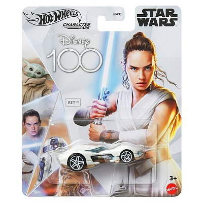 Miniatura 1/64 Hot Wheels Star Wars Character Cars Rey 100